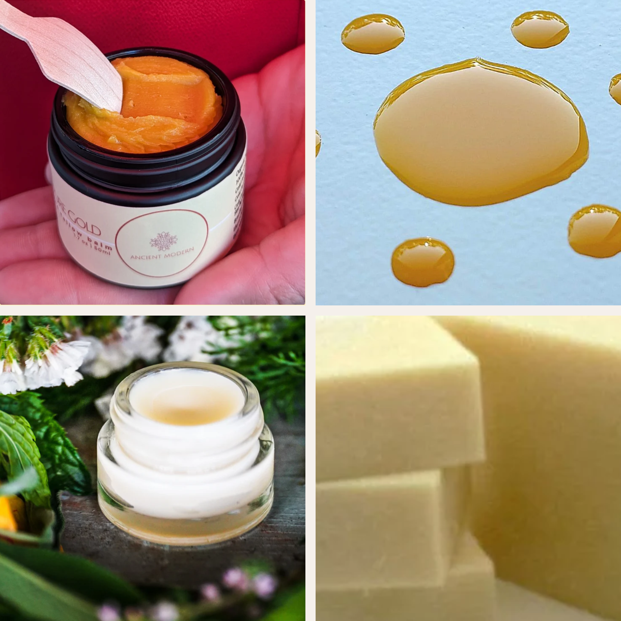 The Ritual Complete Collection by Ancient Modern - full tallow skincare set with balm, oil, lip balm, and soap